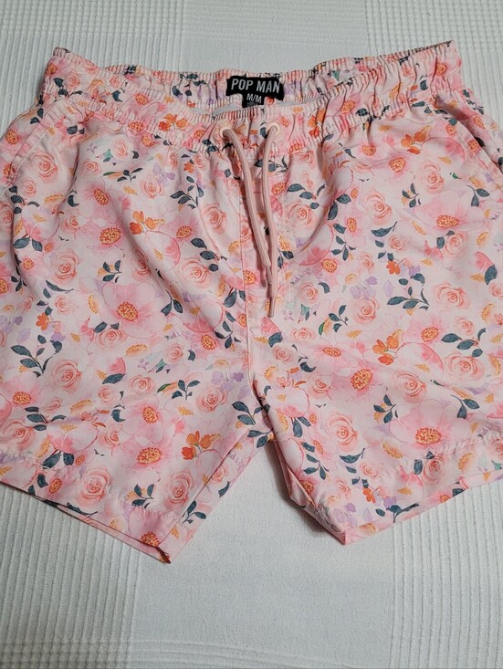 POP MAN Other - SOLD - POP MAN Men’s Swim Trunks Vibrant Pattern Medium